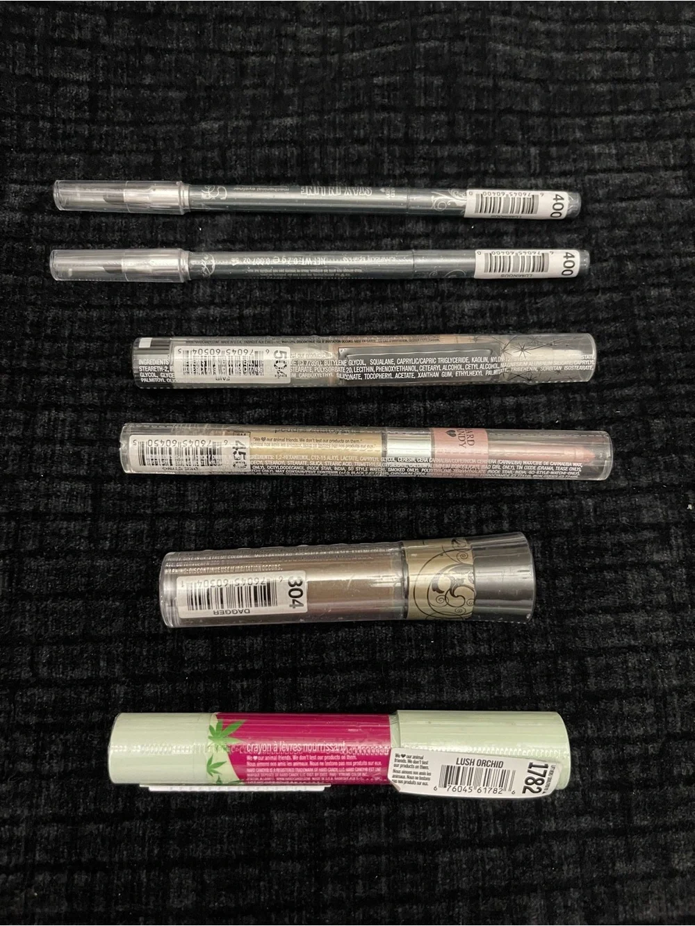 17 PC Hard Candy Make up / lipglosses